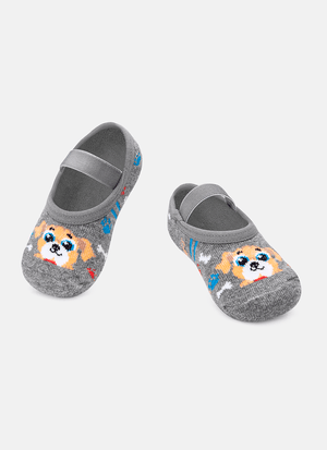 Meia Menino Sapatilha  Cachorro