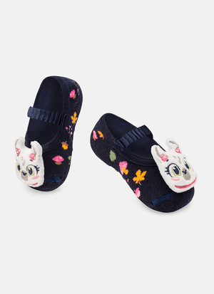 Meia Sapatilha Bebê Menina com Led Lhama