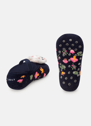 Meia Sapatilha Bebê Menina com Led Lhama