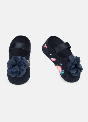 Meia Sapatilha Menina Antiderrapante Conto de fadas