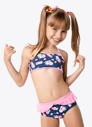Biquini Menina Unicórnio