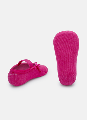 Meia Sapatilha Bebê Menina Rosa