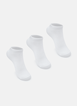 Kit com 3 Meias Sapatilha Unissex Kids Lisa